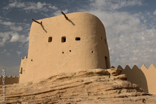 Za´bal Castle in Sakaka city. Saudi Arabia. photo