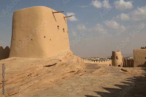 Za´bal Castle in Sakaka city. Saudi Arabia. photo