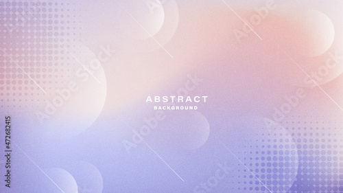 Gradient abstract background with dynamic shapes composition and halftone. vector illustration.	
