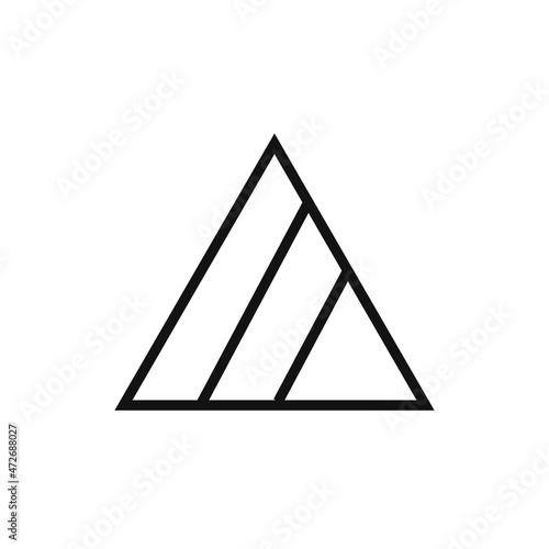 Non chlorine bleach icon, vector illustration, flat design