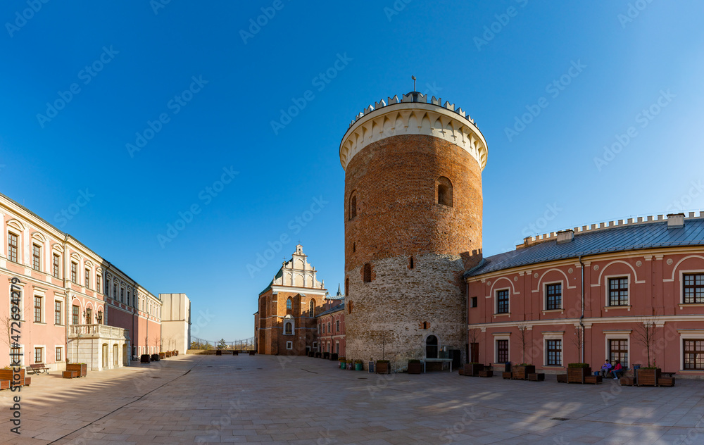 Lublin Castle Courtyard
