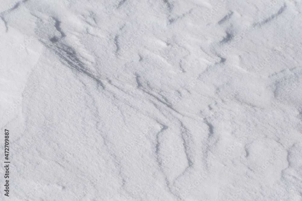 the photo shows the texture of snow the photo shows the texture of snow