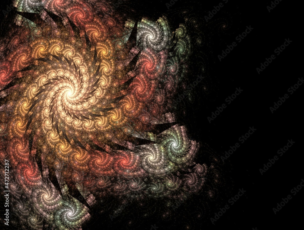 Imaginatory fractal abstract background Image Imaginatory fractal abstract background Image