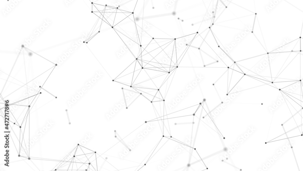 Abstract digital background of points and lines. Glowing plexus. Big data. Network or connection. Abstract technology science background. 3d rendering Abstract digital background of points and lines. Glowing plexus. Big data. Network or connection. Abstract technology science background. 3d rendering