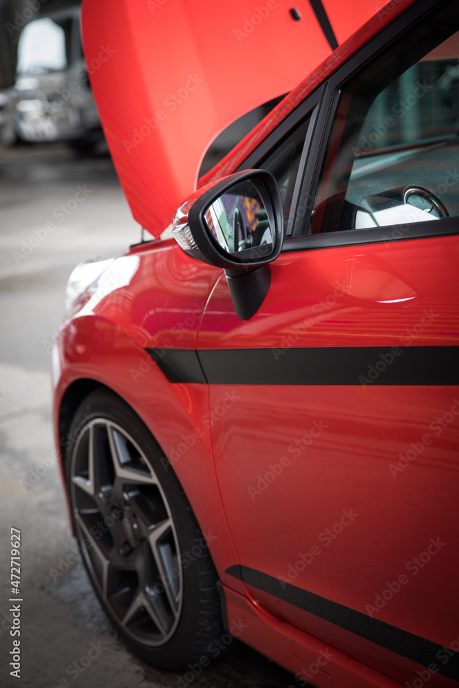 Fototapeta premium A modern car