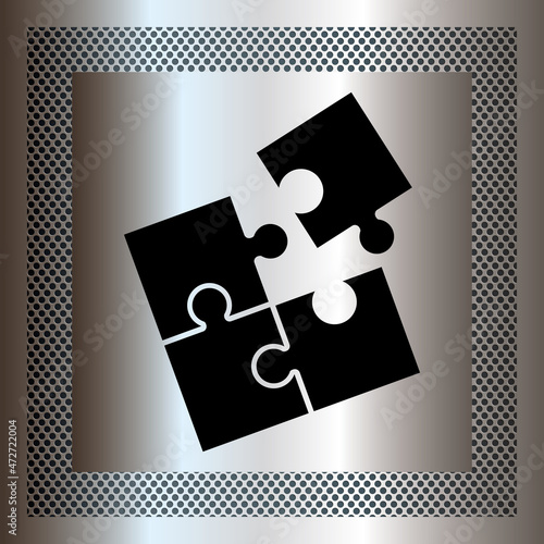 Logo puzzle.