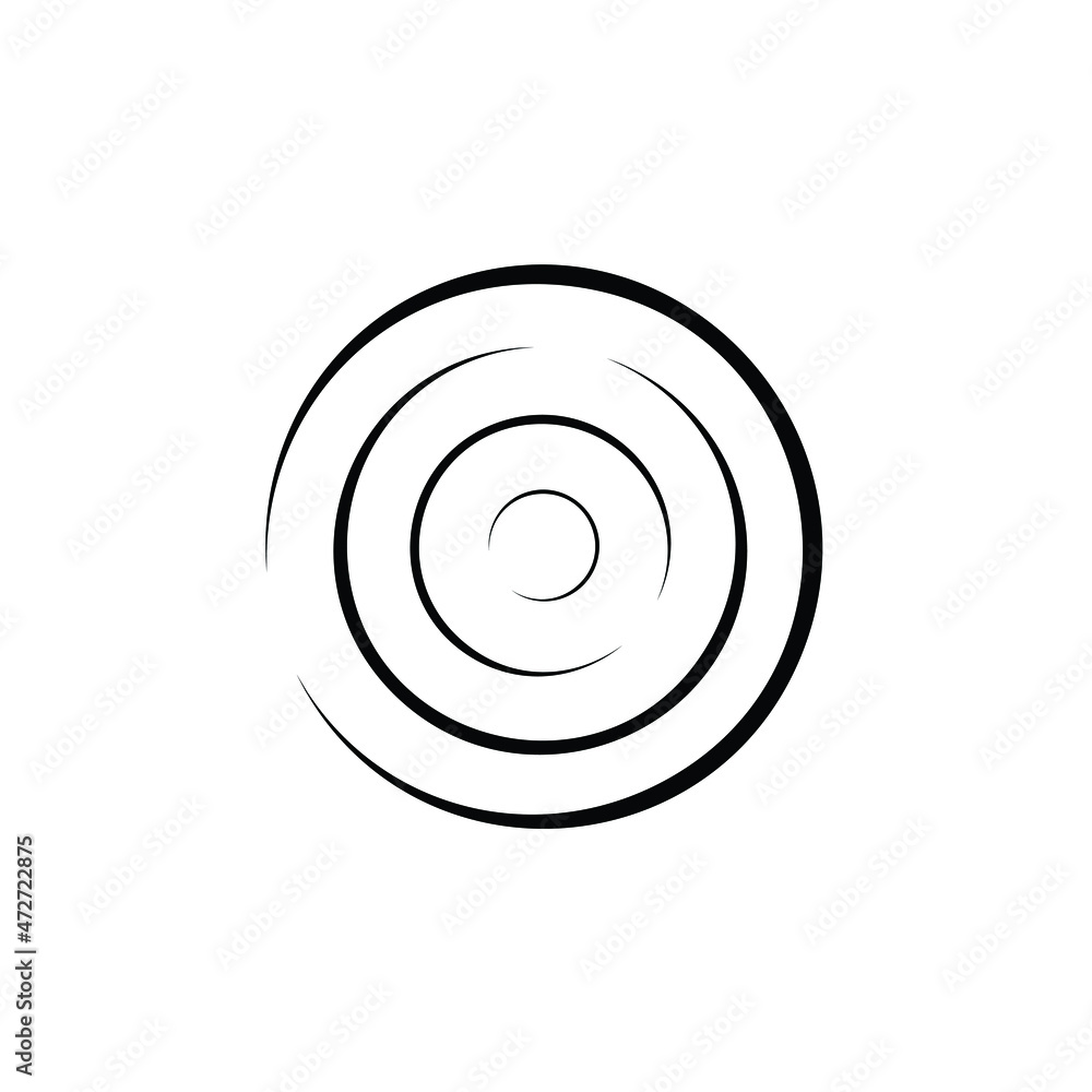 circular soundwave logo design vector illustration circular soundwave logo design vector illustration