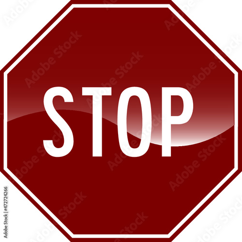 Vector Stop Sign