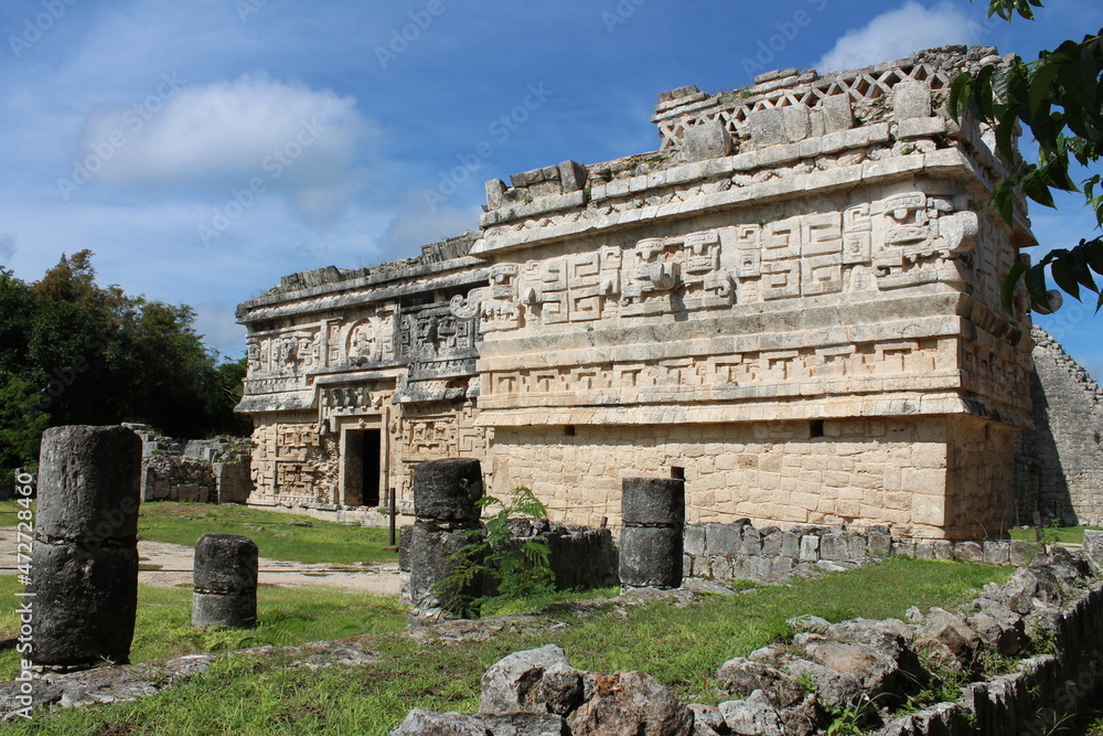 ruins of the mayan forum