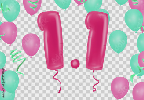 Party balloons 1-1-shopping day. SPECIAL OFFER Supper sale. shopping online