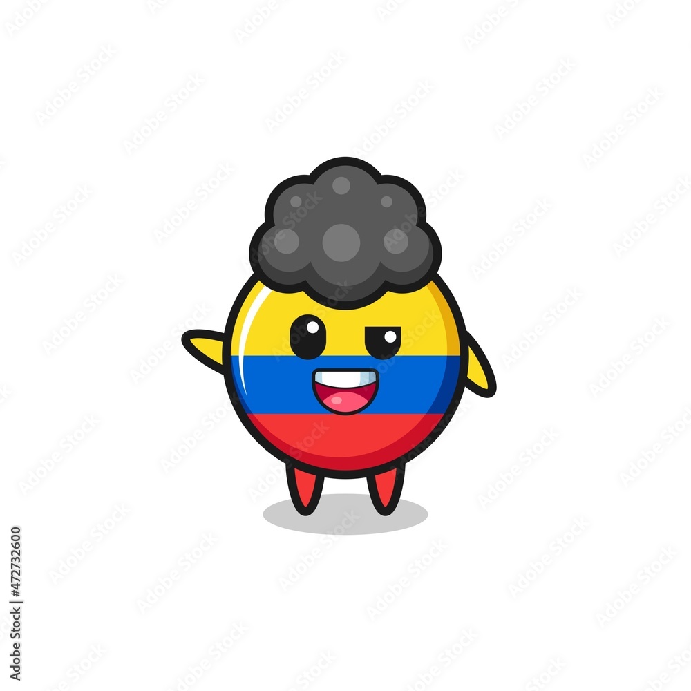 custom made wallpaper toronto digitalcolombia flag character as the afro boy