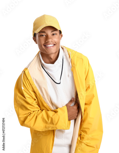 Handsome stylish African-Am...