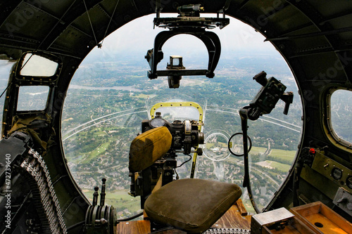 Schilderij op canvas B17 Warbird