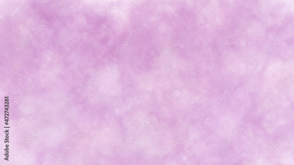 Abstract purple painted grunge texture concrete wall. Pink watercolor grunge texture background.