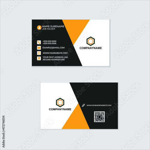 This is a modern design template for business