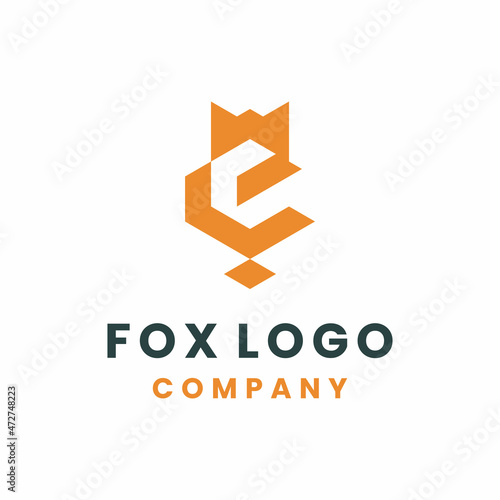 Illustration creative idea simple and minimalist sharp shapes for abstract fox animal logo design premium vector Free Download Illustration creative idea simple and minimalist sharp shapes for abstract fox animal logo design premium vector - GFXLoad