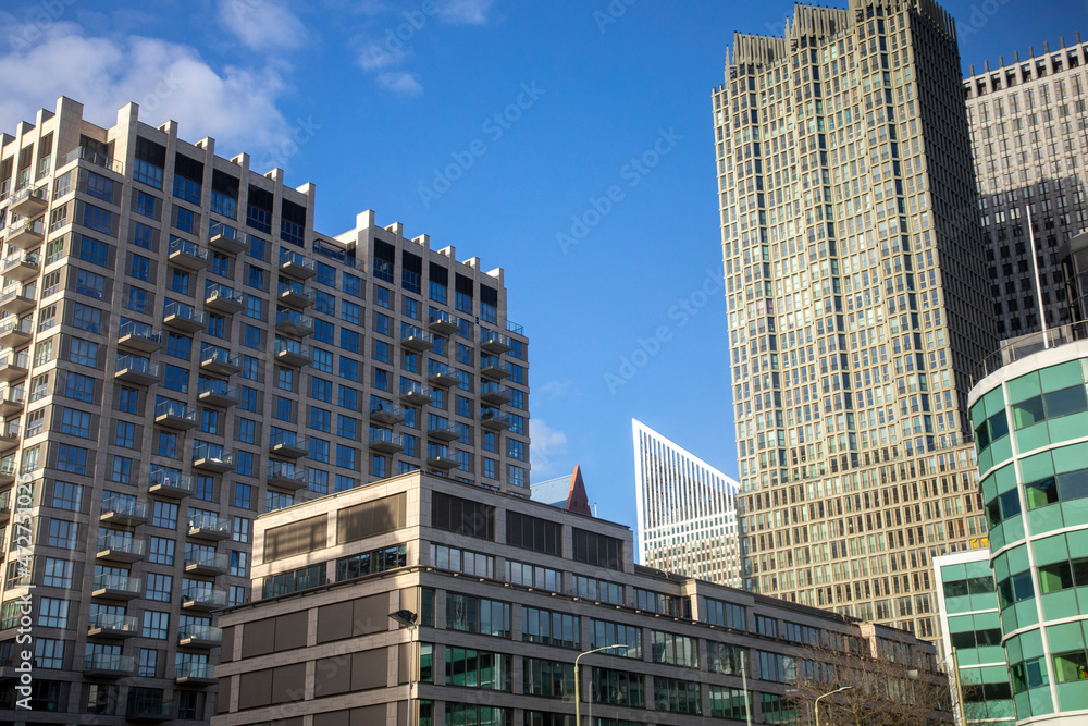 Europe, Netherlands, The Hague. City buildings.