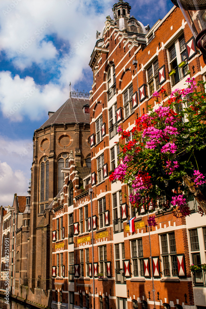 Fototapeta premium Amsterdam, Holland, Netherlands.