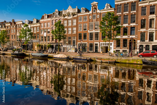 Prinsengracht Canal, Amsterdam, Holland, Netherlands. © Danita Delimont