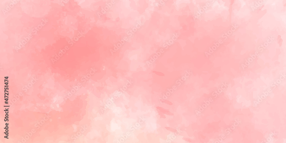 Pink background with grunge texture watercolor. Pink background with vintage marbled textured design background.