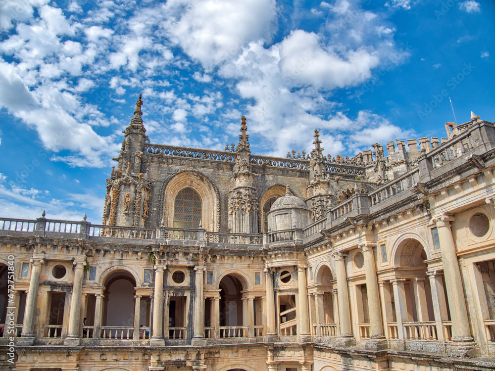Portugal. The Convent of the Order of Christ (Convento de Cristo)