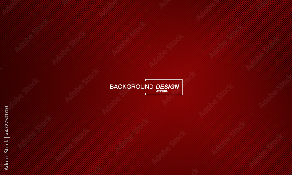 Abstract background red with lines modern design
