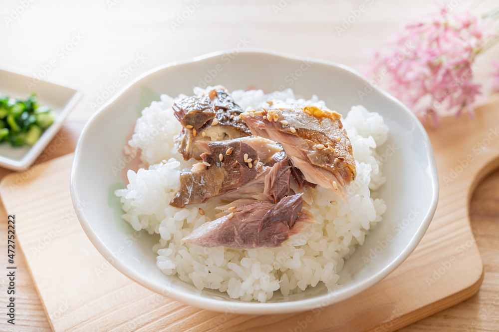 鯖ごはん 鯖ごはん