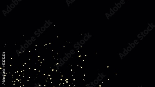 紙吹雪 背景 キラキラ 動画素材 Fu Non