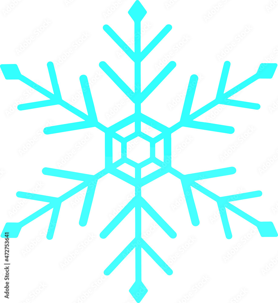 Clip art of snowflake Clip art of snowflake