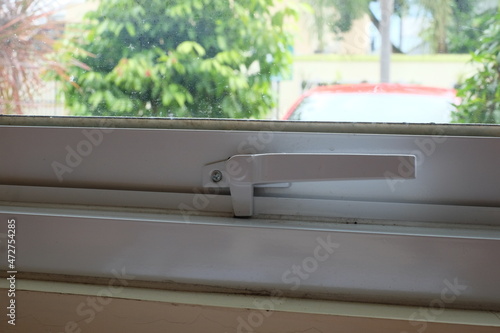 one of the aluminum window handle models