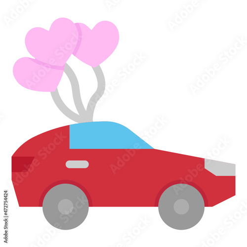 car flat icon