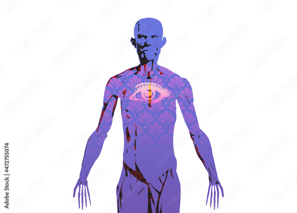 illustration anatomy of  human body design vector colourful #13