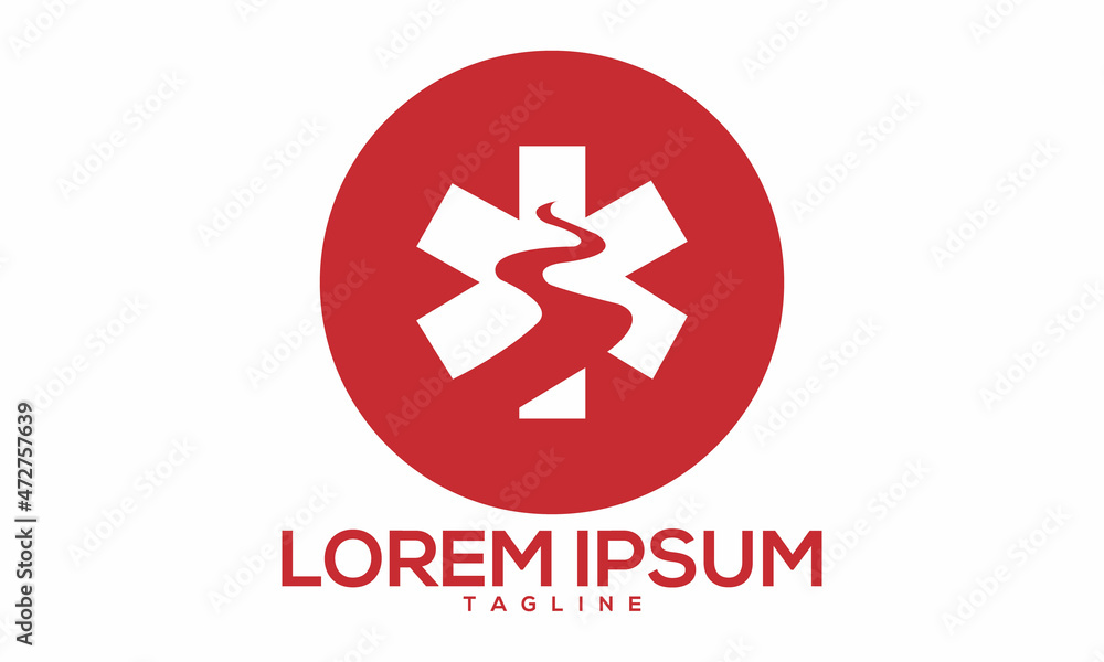 Unique medical logo Modern and minimalist vector and abstract logo Unique medical logo Modern and minimalist vector and abstract logo