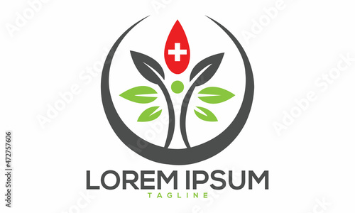 Unique medical logo Modern and minimalist vector and abstract logo