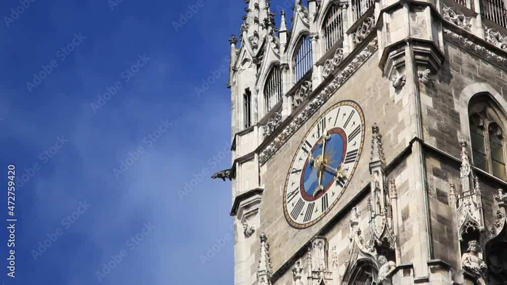 Munich, Germany - Aug 2014 : Marienplatz in Munich, Germany Munich, Germany - Aug 2014 : Marienplatz in Munich, Germany