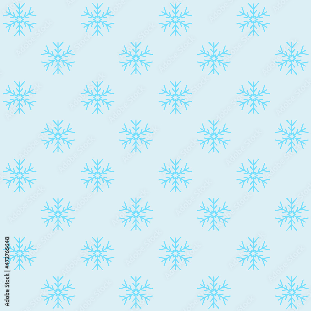 Snowflakes Seamless Pattern - Amazing vector pattern of a snowflake suitable for background, fabric pattern, design asset, halloween, christmas wrapping paper, wallpaper and illustration in general Snowflakes Seamless Pattern - Amazing vector pattern of a snowflake suitable for background, fabric pattern, design asset, halloween, christmas wrapping paper, wallpaper and illustration in general