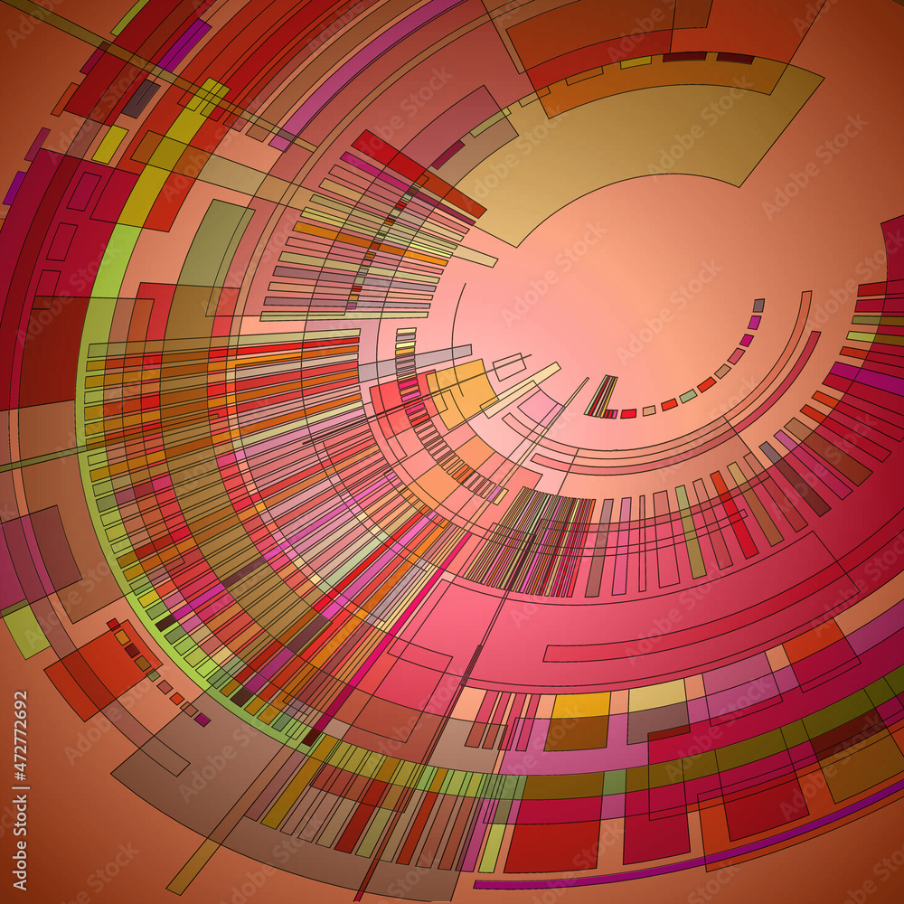 abstract background with colorful circles abstract background with colorful circles