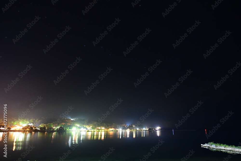 night view of the city night view of the city