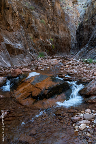 USA  Arizona. Hiking up Clear Creek Canyon from the Colorado River  Grand Canyon National Park.