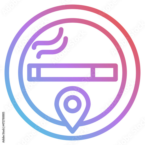 smoking area