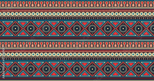 traditional african tribal art, pattern aztec fabric.