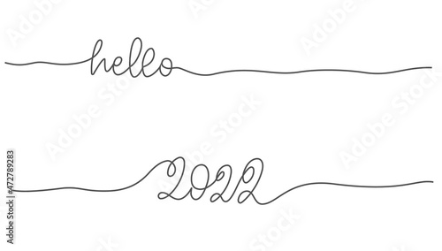 2022 logo text design