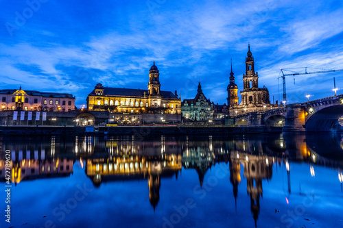 Dresden is the capital of Saxony in eastern Germany and is located on the banks of the Elbe River. 