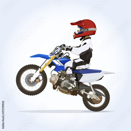 Motocross Kids Motorcycle Speed Sport MTX Trail Bike