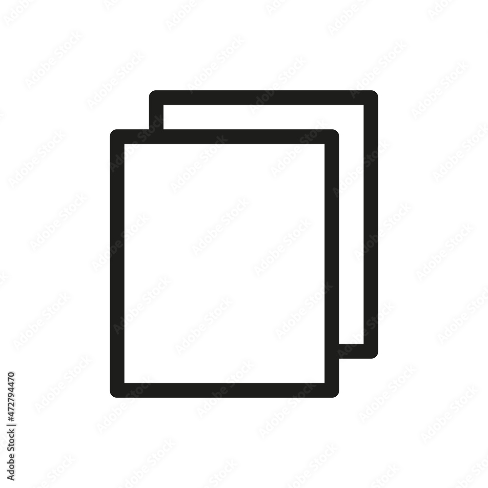 Building board isolated vector icon with editable stroke Building board isolated vector icon with editable stroke