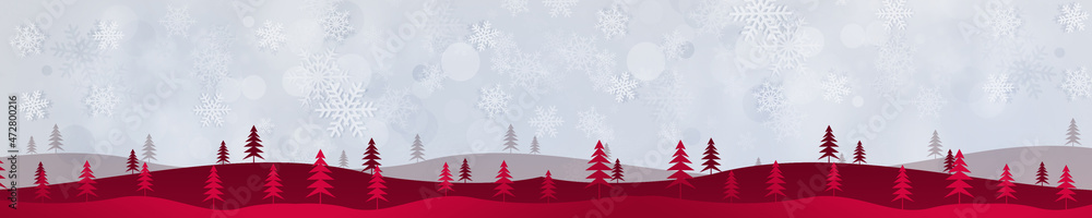 xmas wide fir trees banner xmas wide fir trees banner