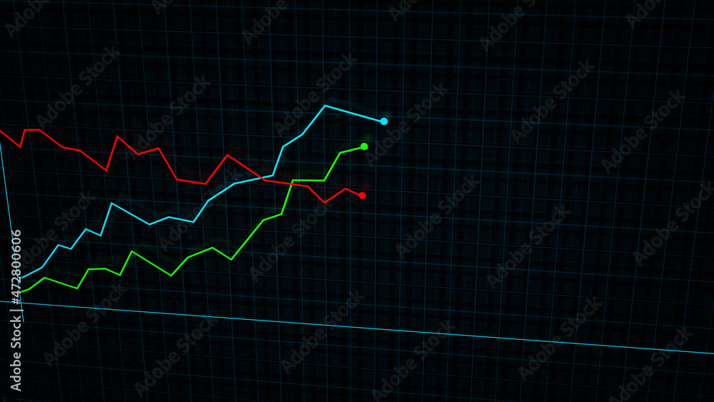 3D rendering of a tech-style digital income line graph against a high-tech grid background. Concept for presentations, advertising and showing profitability and statistics
3D rendering of a tech-style digital income line graph against a high-tech grid background. Concept for presentations, advertising and showing profitability and statistics