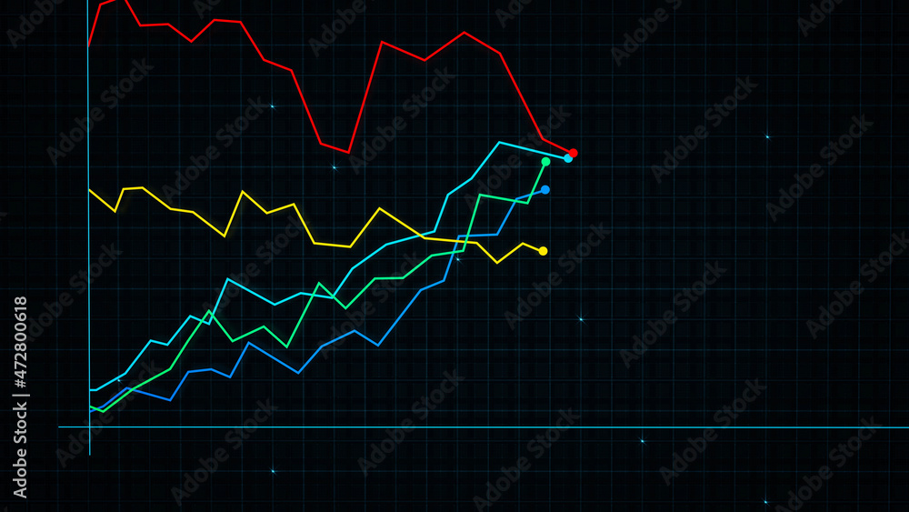3D rendering of a tech-style digital income line graph against a high-tech grid background. Concept for presentations, advertising and showing profitability and statistics
3D rendering of a tech-style digital income line graph against a high-tech grid background. Concept for presentations, advertising and showing profitability and statistics