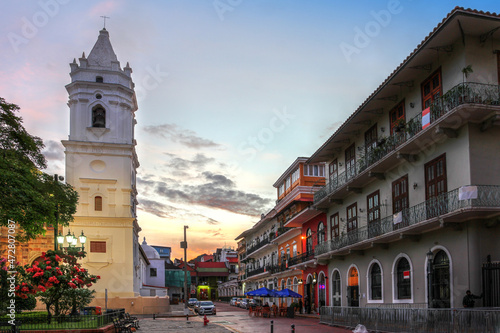 Casco Antiguo Square, Panama City photo