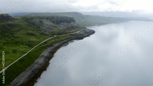 Duntulm Coast Line in Isle of Skye, Scotland